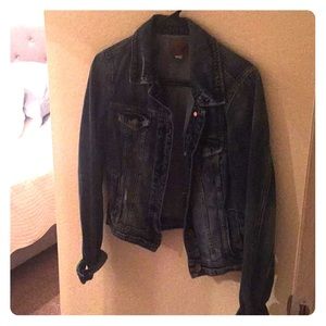 American Eagle faded blue jean jacket. Never worn!